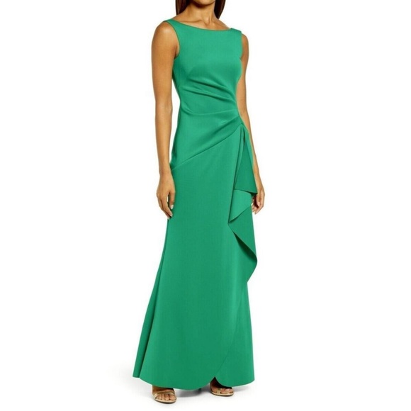 Eliza J Women's Ruffle Front Gown